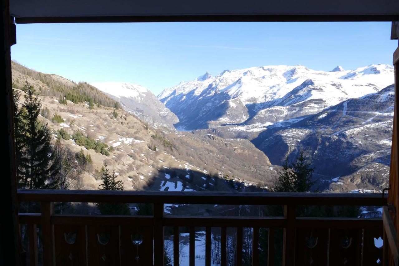 Studio Coin Montagne A Auris En Oisans Avec Vue Magnifique Eksteriør billede