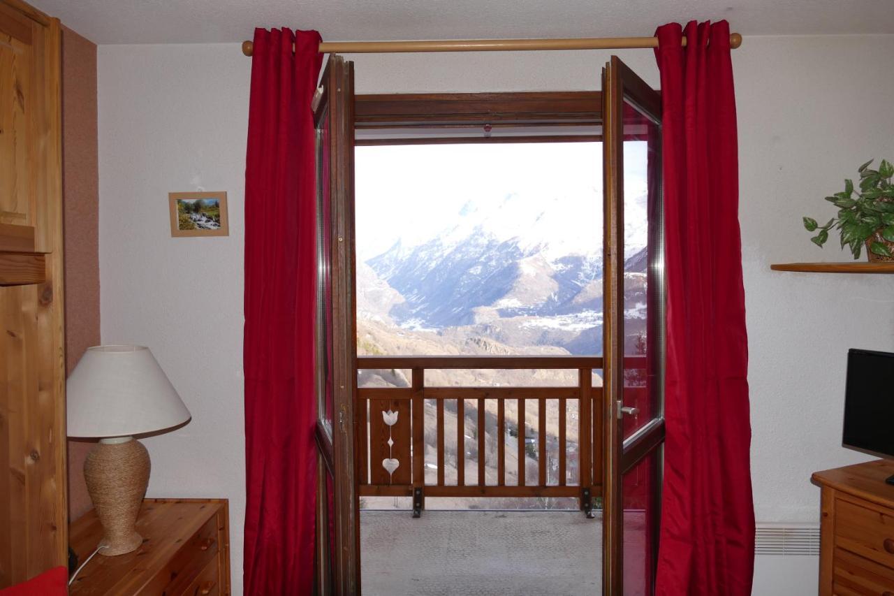 Studio Coin Montagne A Auris En Oisans Avec Vue Magnifique Eksteriør billede