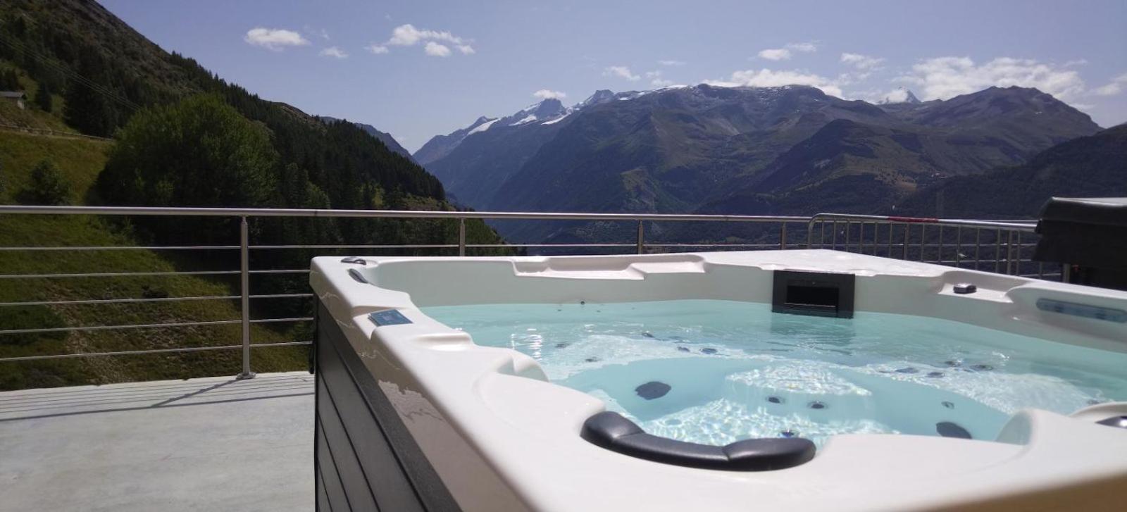Studio Coin Montagne A Auris En Oisans Avec Vue Magnifique Eksteriør billede